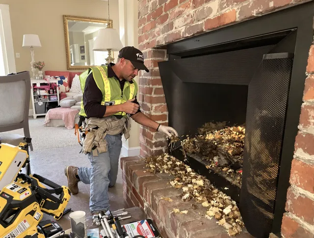 Safe screening installation by Garfield Heights Chimney Sweep in Garfield Heights, OH