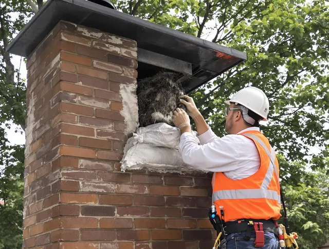 Humane removal of debris and animals by Garfield Heights Chimney Sweep in Garfield Heights, OH