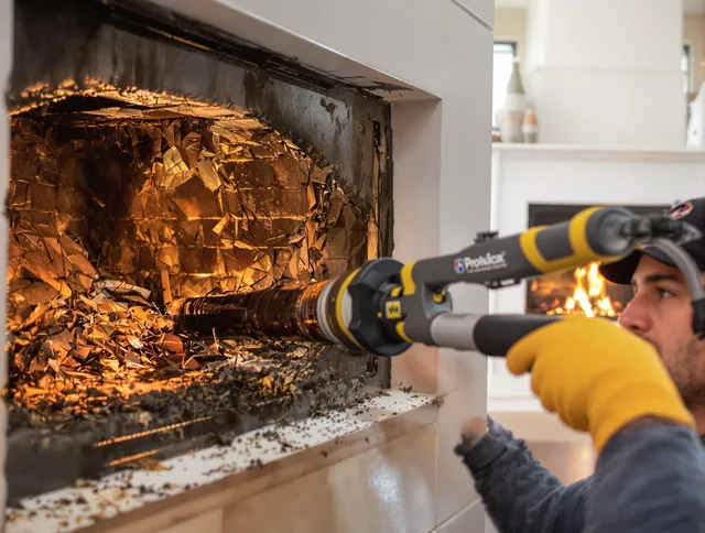 Professional chimney cleaning by Garfield Heights Chimney Sweep in Garfield Heights, OH