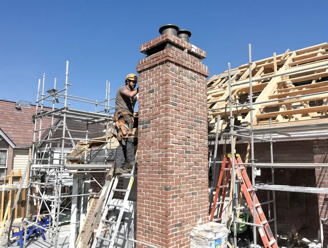 New chimney installation completed by Garfield Heights Chimney Sweep in Garfield Heights, OH