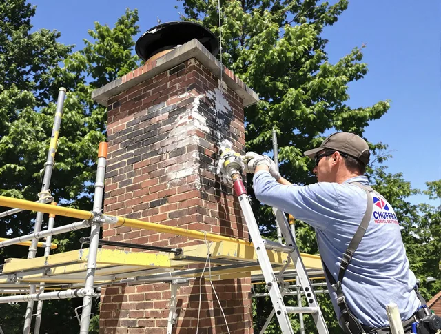 Structural chimney repair by Garfield Heights Chimney Sweep in Garfield Heights, OH