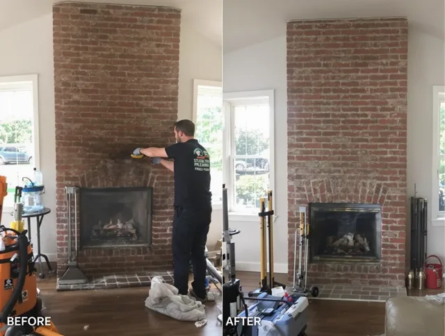 Finished chimney sweeping service by Garfield Heights Chimney Sweep in Garfield Heights, OH