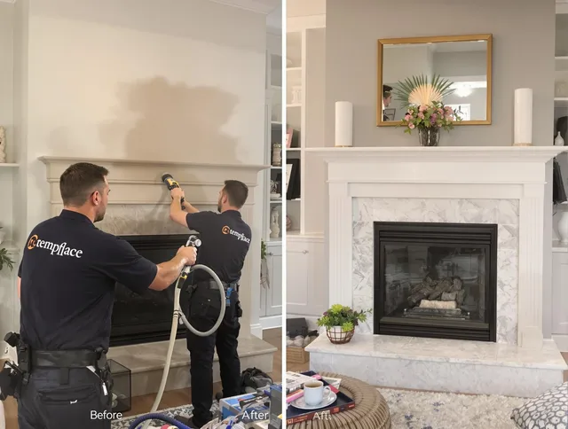Professional soot removal by Garfield Heights Chimney Sweep team in Garfield Heights, OH